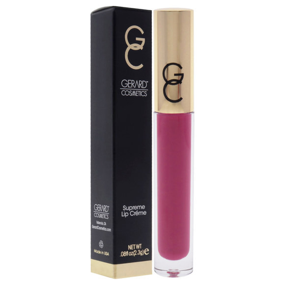Supreme Lip Creme-Electric Rose by Gerard Cosmetic for Women-0.08 oz Lip Gloss - Picture 3 of 4